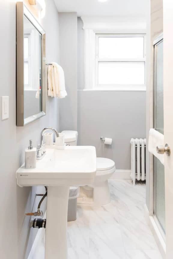 Spacious 3 Bedroom | Steps to Bus to NYC + Views